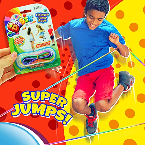 Kids Chinese Jump Rope - 6 Ankle Skipping Ropes