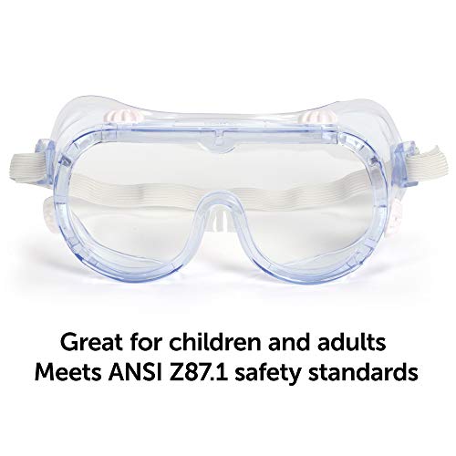 Clear Safety Goggles for Kids and Adults