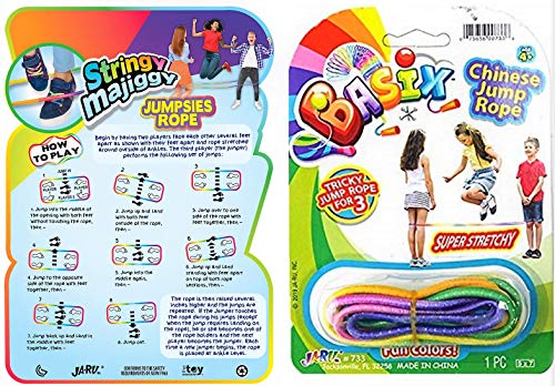 Kids Chinese Jump Rope - 6 Ankle Skipping Ropes