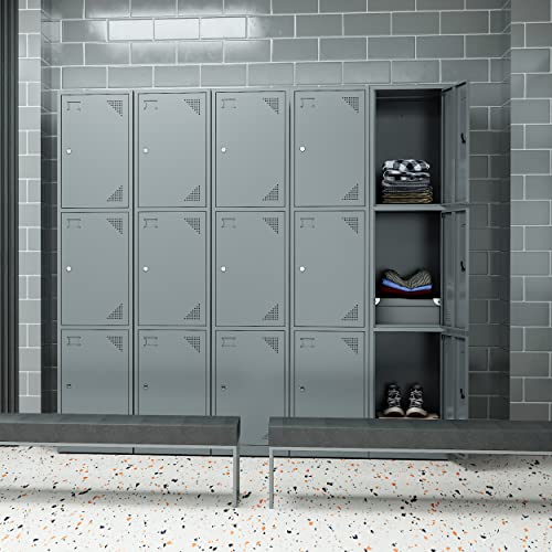 Lockable Metal Lockers for School and Office Storage