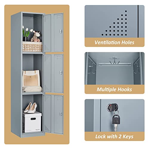 Lockable Metal Lockers for School and Office Storage