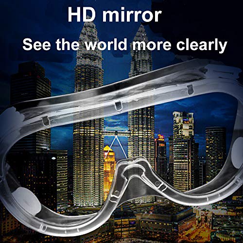 Adjustable Anti-Fog Safety Goggles for Eye Protection