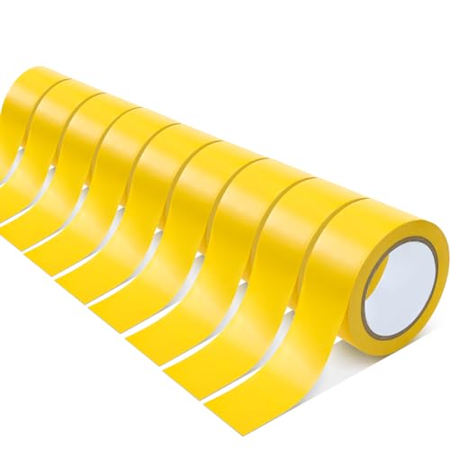 Outus Yellow Floor Marking Tape - 9 Rolls