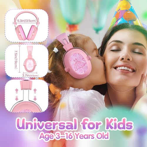 Custom Fit Noise Cancelling Kids' Ear Protection Headphones