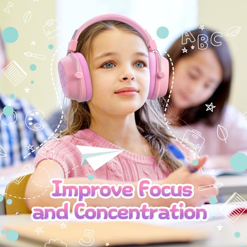 Custom Fit Noise Cancelling Kids' Ear Protection Headphones