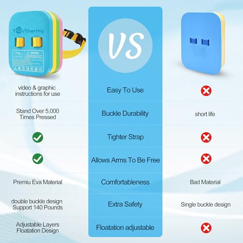 Kids Swim Float Back Belt Trainer Device