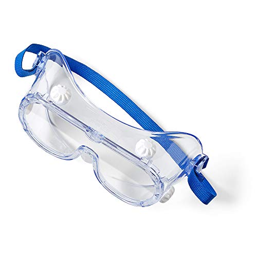 6-Inch Chemical Splash Safety Goggles for Adults