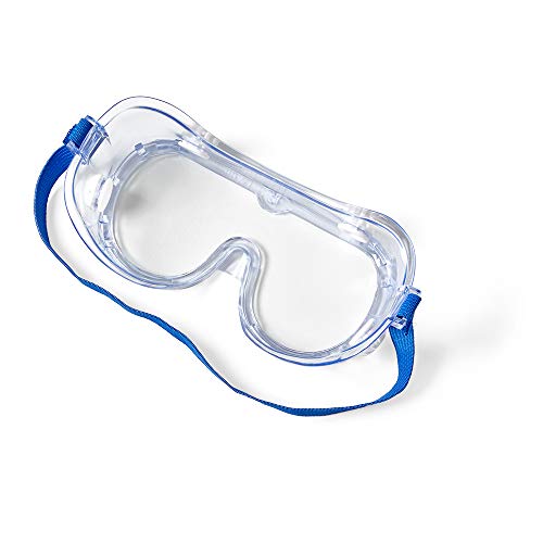 6-Inch Chemical Splash Safety Goggles for Adults