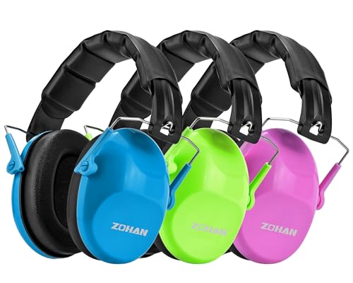 ZOHAN Kids Noise Cancelling Headphones - 3 Pack