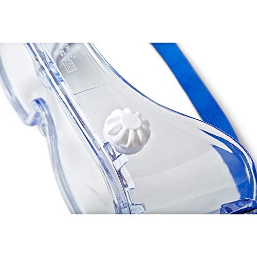 6-Inch Chemical Splash Safety Goggles for Adults