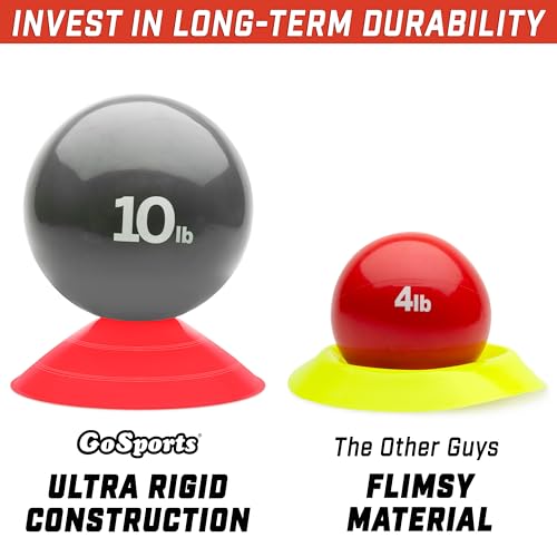 GoSports 20 Pack Red Agility Training Cones