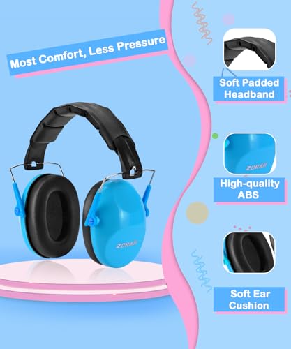 ZOHAN Kids Noise Cancelling Headphones - 3 Pack