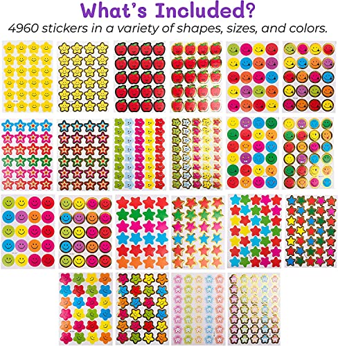 Purple Ladybug Reward Stickers for Kids Classroom