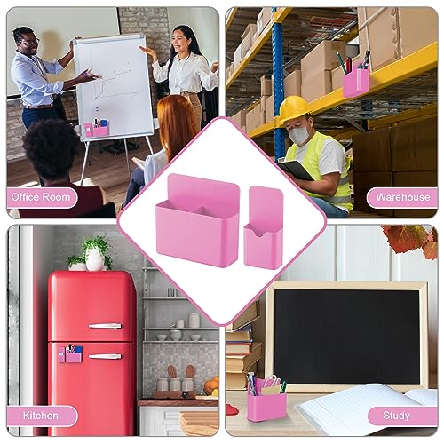 Magnetic Pen Holder - 2 Pack Organizer Set