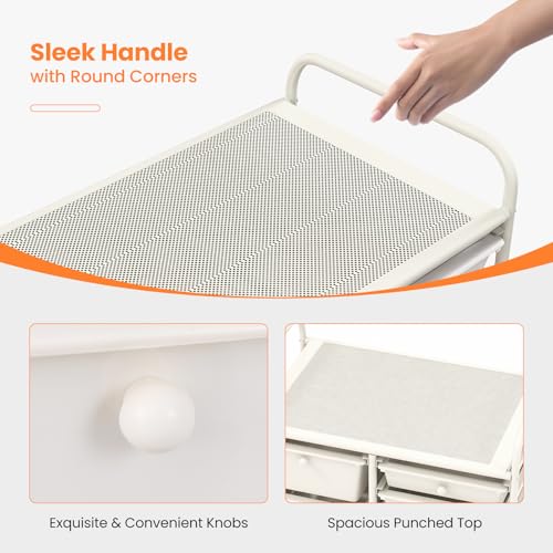 Giantex 15-Drawer Rolling Cart for School Supplies