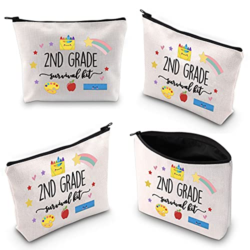 2nd Grade Teacher Survival Kit Zipper Pouch