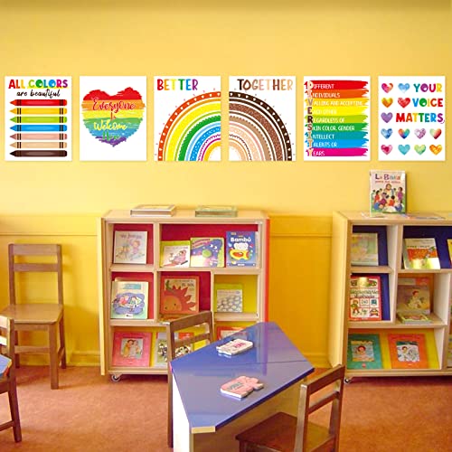 Diversity Classroom Posters for Back to School