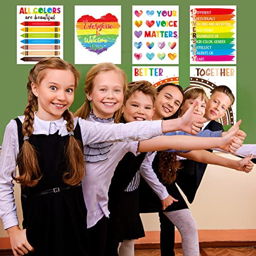 Diversity Classroom Posters for Back to School