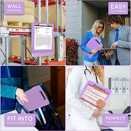 Soezez High Capacity Clipboards with Storage and Pen Holder