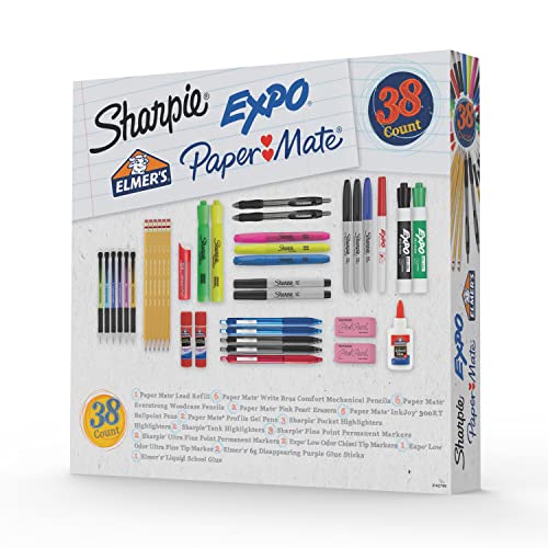Ultimate 38-Piece School Supplies Kit