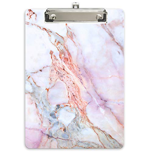 Cute Marble A4 Clipboard for School Use