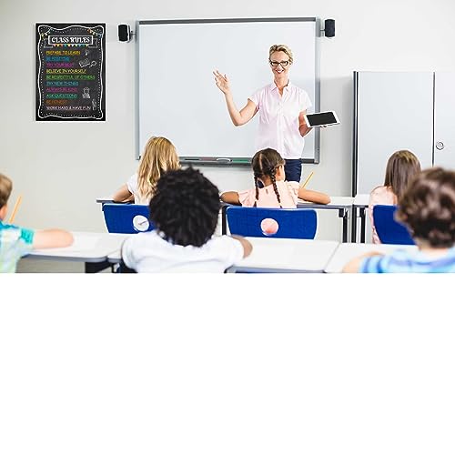 Inspiring Class Rules Poster for School Decor