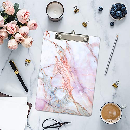 Cute Marble A4 Clipboard for School Use