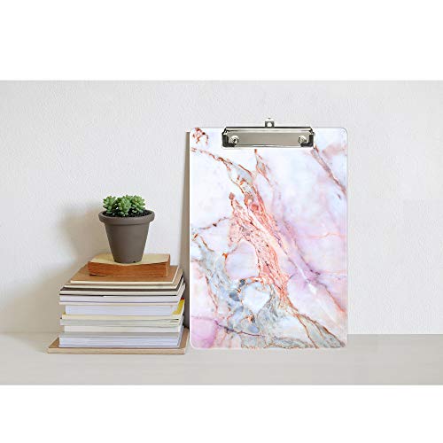 Cute Marble A4 Clipboard for School Use