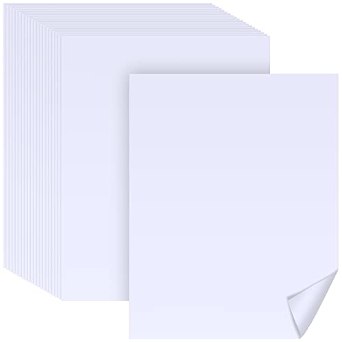 Glenmal 100 Sheets White Poster Board, 22x28 Inches