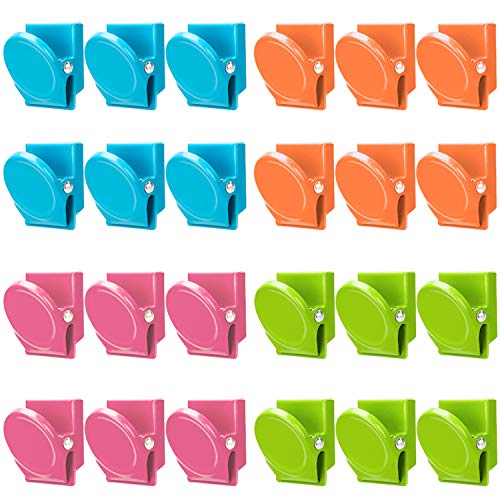 VICNOVA 24-Piece Magnetic Clip Set for School