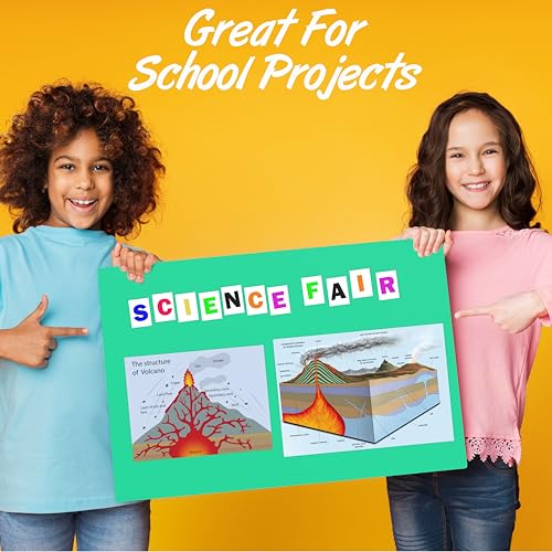 Assorted Colored Poster Board, 22x28, 100 Pack