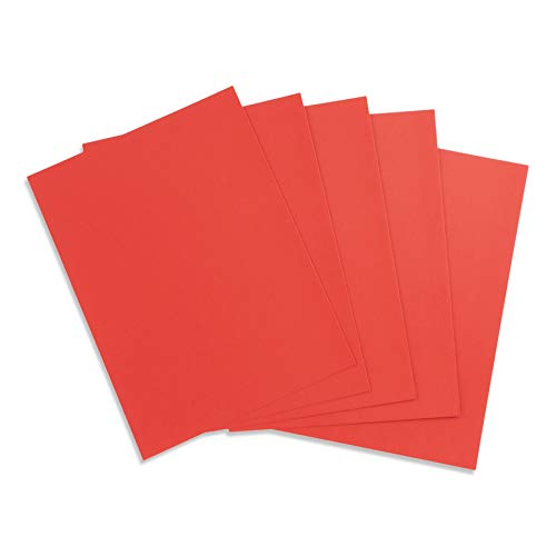 Bright Bold Poster Board 50 Pack, Assorted Colors
