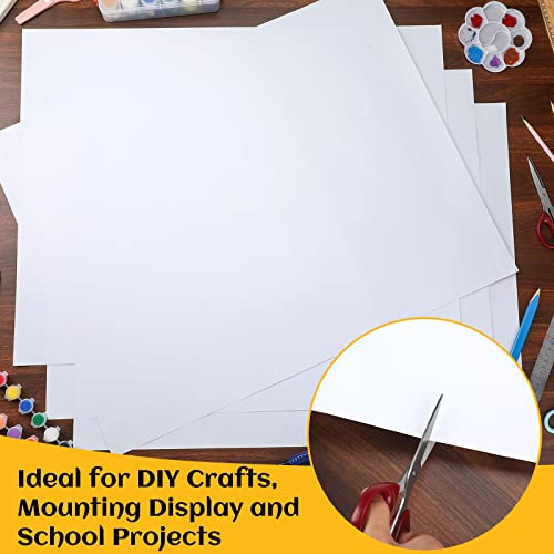 Glenmal 100 Sheets White Poster Board, 22x28 Inches