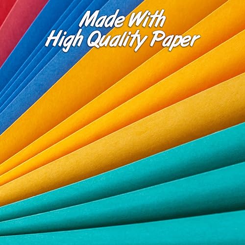 Assorted Colored Poster Board, 22x28, 100 Pack