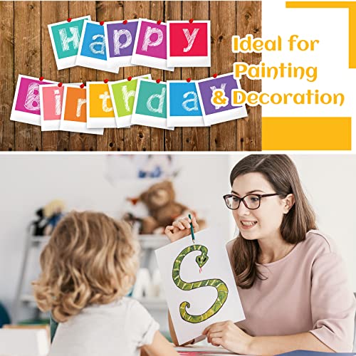 Glenmal 100 Sheets White Poster Board, 22x28 Inches