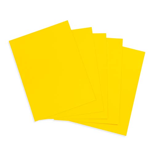 Bright Bold Poster Board 50 Pack, Assorted Colors