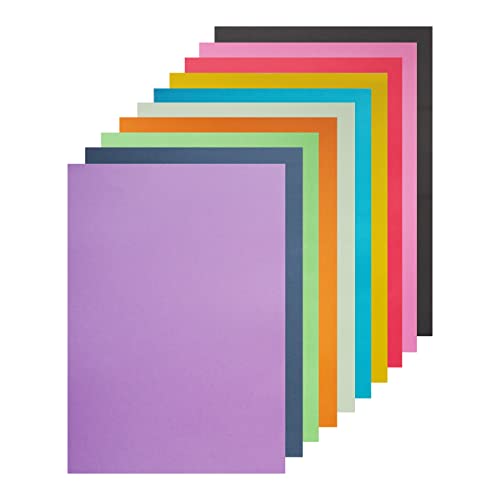 Assorted Neon A3 Poster Board - 50 Sheets