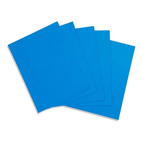 Bright Bold Poster Board 50 Pack, Assorted Colors
