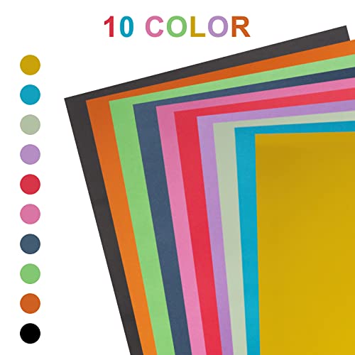Assorted Neon A3 Poster Board - 50 Sheets