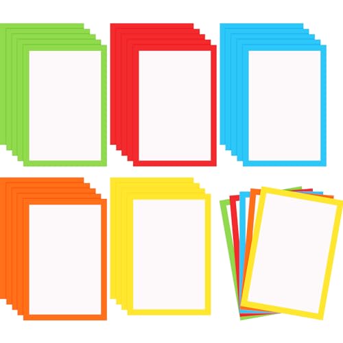 Rainbow Poster Board Set - 25 Colorful Sheets