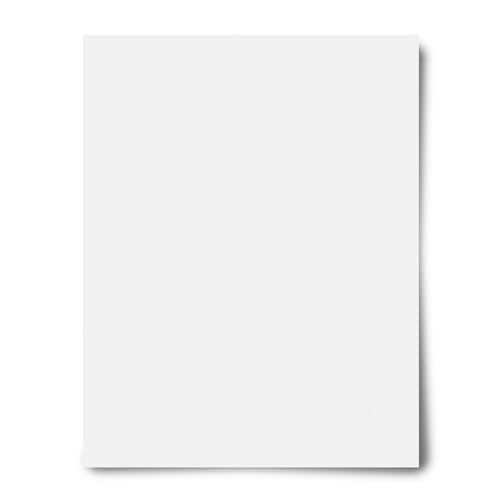 Royal Brites 22” x 28” White Poster Board 100 Pack