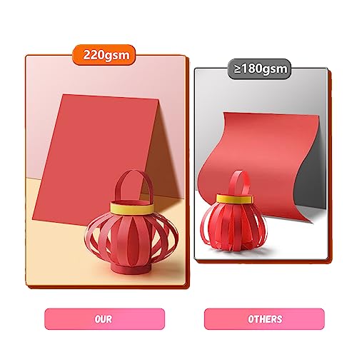 VinTS 50-Pack Colored Poster Boards for School Crafts
