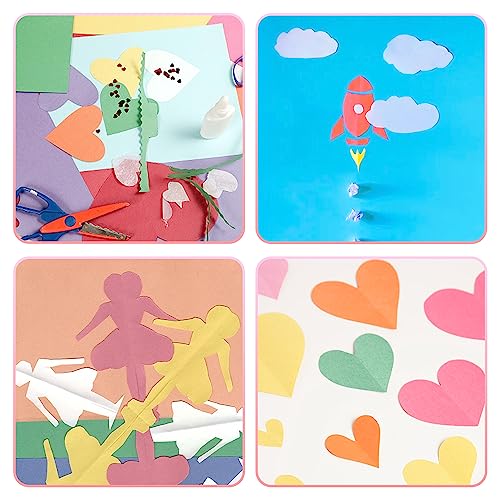 VinTS 50-Pack Colored Poster Boards for School Crafts