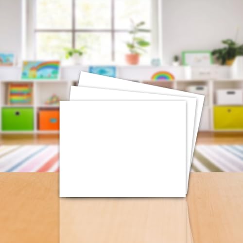 White Railroad Board, 22" x 28", Pack of 100