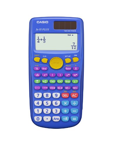 Casio fx-55 Plus Fraction Calculator for Students