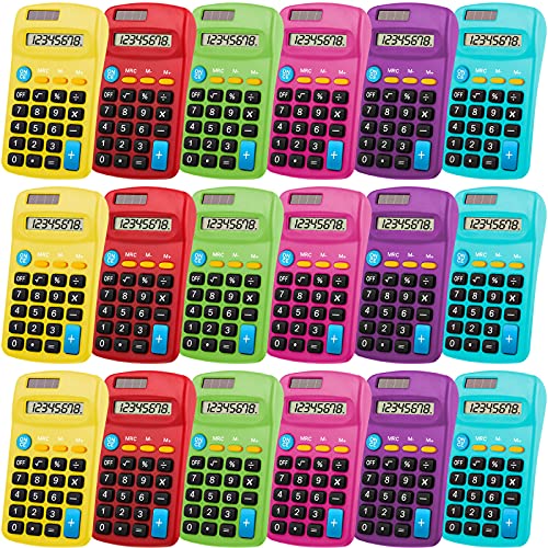 Mini Solar Pocket Calculator 8 Digit Display