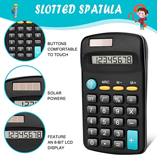 24 Pack Pocket Size Basic Calculators for Students