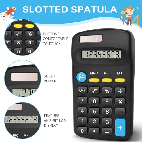 Bulexy Mini 24 Pack Basic Calculators for Students