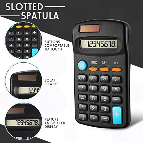 24-Piece Mini Pocket Calculators for Students