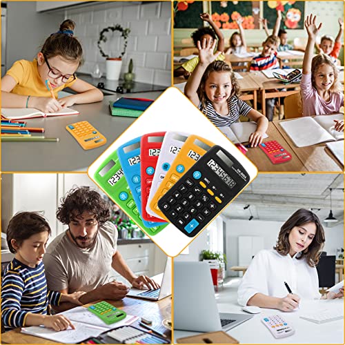 30-Pack Mini Pocket Calculators for Students
